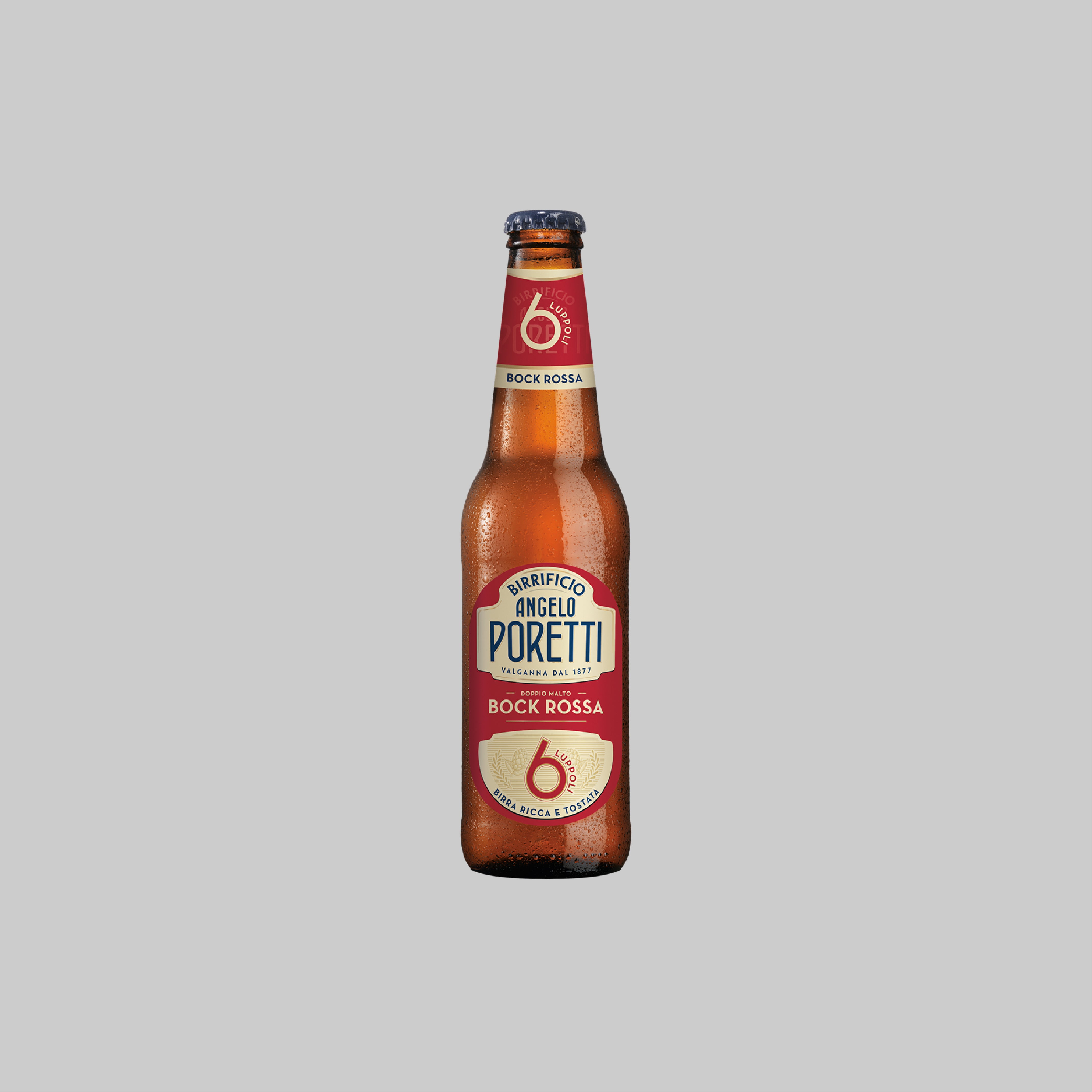 Birrificio Angelo Poretti 6 Luppoli Bock Rossa Bottle 330ml 7.0% - Time2Drink